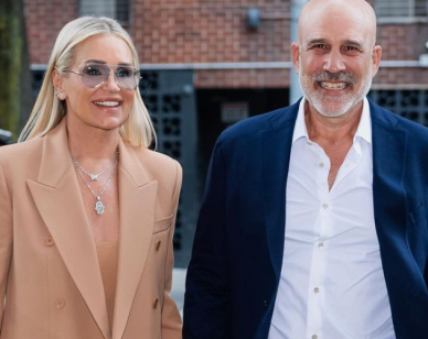 Yolanda Hadid with boyfriend Joseph Jingoli